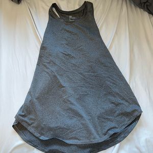 all in motion grey workout tank